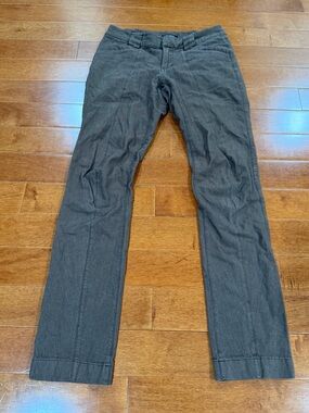 Arc'teryx Brown Cotton Blend Reia Trim Fit Pants Sz. 4